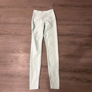 Carbon38 High Rise Leggings‎ Melt Clearly Aqua Size XS NWOT